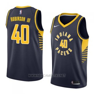 Camiseta Indiana Pacers Glenn Robinson III NO 40 Icon 2018 Azul