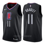 Camiseta Los Angeles Clippers Avery Bradley NO 11 Statement 2019 Negro