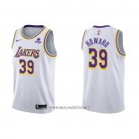 Camiseta Los Angeles Lakers Dwight Howard NO 39 Association 2021-22 Blanco