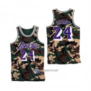 Camiseta Los Angeles Lakers Kobe Bryant NO 24 Camuflaje