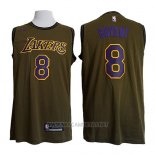 Camiseta Los Angeles Lakers Kobe Bryant NO 8 Verde