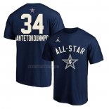 Camiseta Manga Corta All Star 2024 Giannis Antetokounmpo Azul