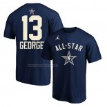 Camiseta Manga Corta All Star 2024 Paul George Azul
