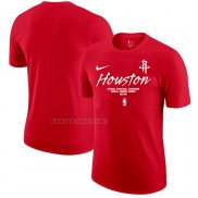 Camiseta Manga Corta Houston Rockets Rojo1