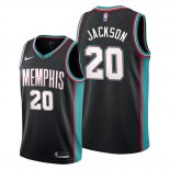 Camiseta Memphis Grizzlies Josh Jackson NO 20 Classic 20th Season Negro
