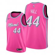 Camiseta Miami Heat Solomon Hill NO 44 Earned 2019-20 Rosa
