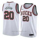 Camiseta Milwaukee Bucks Rashad Vaughn NO 20 Classic 2018 Blanco