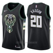 Camiseta Milwaukee Bucks Rashad Vaughn NO 20 Statement 2017-18 Negro