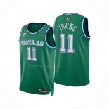 Camiseta Nino Dallas Mavericks Kyrie Irving NO 11 Classic 2025-26 Verde