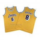 Camiseta Nino Los Angeles Lakers Kobe Bryant NO 8 Icon 2018-19 Amarillo