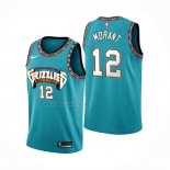 Camiseta Nino Memphis Grizzlies Ja Morant NO 12 Classic Retro Verde