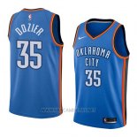 Camiseta Oklahoma City Thunder Pj Dozier NO 35 Icon 2018 Azul