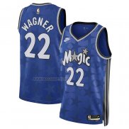 Camiseta Orlando Magic Franz Wagner NO 22 Classic 2023-24 Azul