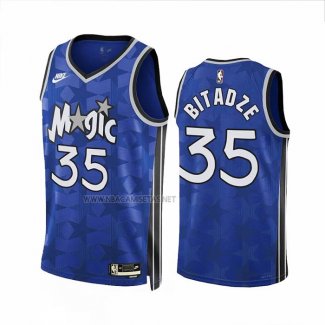 Camiseta Orlando Magic Goga Bitadze NO 35 Classic 2023-24 Azul