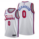 Camiseta Philadelphia 76ers Josh Richardson NO 0 Classic 2019-20 Blanco