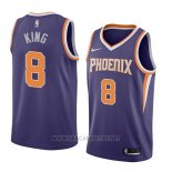 Camiseta Phoenix Suns George King NO 8 Icon 2018 Violeta