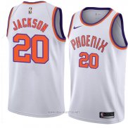 Camiseta Phoenix Suns Josh Jackson NO 20 Hardwood Classic 2018 Blanco