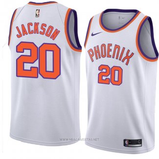 Camiseta Phoenix Suns Josh Jackson NO 20 Hardwood Classic 2018 Blanco