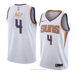 Camiseta Phoenix Suns Quincy Acy NO 4 Association 2018 Blanco