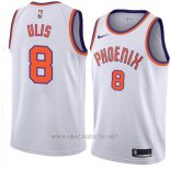 Camiseta Phoenix Suns Tyler Ulis NO 8 Hardwood Classic 2018 Blanco