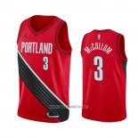 Camiseta Portland Trail Blazers C.j. McCollum NO 3 Swingman Icon 2017-18 Negro