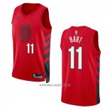 Camiseta Portland Trail Blazers Josh Hart NO 11 Statement 2022-23 Rojo