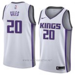 Camiseta Sacramento Kings Harry Giles NO 20 Association 2018 Blanco