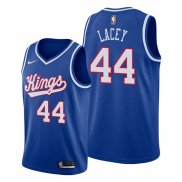 Camiseta Sacramento Kings Sam Lacey NO 44 Classic Edition 1990 1994 Azul