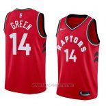 Camiseta Toronto Raptors Danny Green NO 14 Icon 2018 Rojo