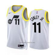 Camiseta Utah Jazz Mike Conley Jr. NO 11 Association 2022-23 Blanco