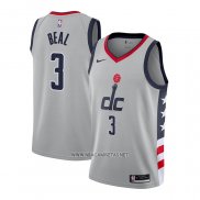 Camiseta Washington Wizards Bradley Beal NO 3 Ciudad 2020-21 Gris
