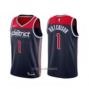 Camiseta Washington Wizards Chandler Hutchison NO 1 Association 2020-21 Azul