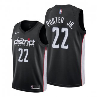 Camiseta Washington Wizards Otto Porter Jr. NO 22 Ciudad Edition Negro