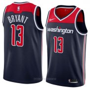 Camiseta Washington Wizards Thomas Bryant NO 13 Statement 2018 Negro