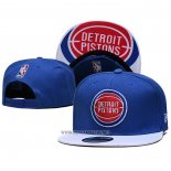 Gorra Detroit Pistons Blanco Azul