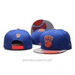 Gorra New York Knicks Snapback Gris Azul