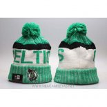 Gorra Beanie Boston Celtics Blanco Verde