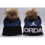 Gorro Beanie Jordan Azul Negro