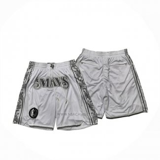 Pantalone Dallas Mavericks Ciudad Just Don 2024-25 Blanco