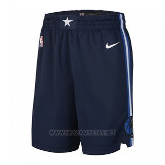 Pantalone Dallas Mavericks Statement 2019 Azul