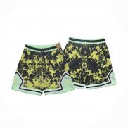 Pantalone Jordan Just Don Verde Amarillo