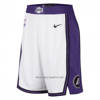 Pantalone Los Angeles Lakers Ciudad 2022-23 Blanco