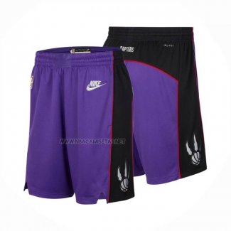 Pantalone Toronto Raptors Classic 2024-25 Violeta
