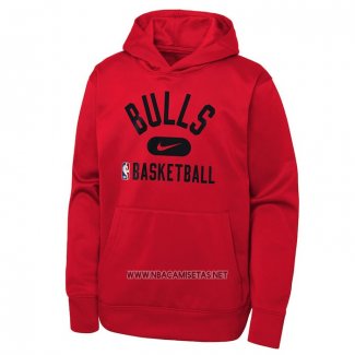 Sudaderas con Capucha Chicago Bulls Performance Practice 2021-2022 Rojo