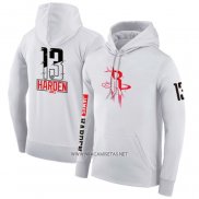 Sudaderas con Capucha Houston Rockets James Harden Blanco