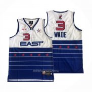 Camiseta All Star 2006 Dwyane Wade NO 3 Azul Blanco