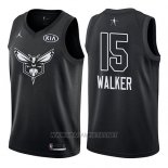 Camiseta All Star 2018 Charlotte Hornets Kemba Walker NO 15 Negro
