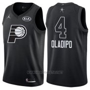 Camiseta All Star 2018 Indiana Pacers Victor Oladipo NO 4 Negro