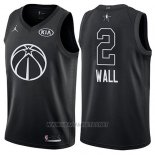 Camiseta All Star 2018 Washington Wizards John Wall NO 2 Negro