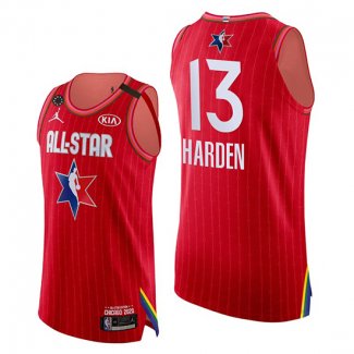 Camiseta All Star 2020 Western Conference James Harden NO 13 Rojo